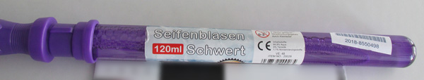 Seifenblasen – Schwert Seifenblasen-Spielzeug für Kinder Schwert