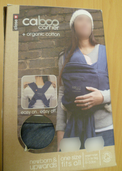 Caboo Close Babycarrier Babytrage div. Farben